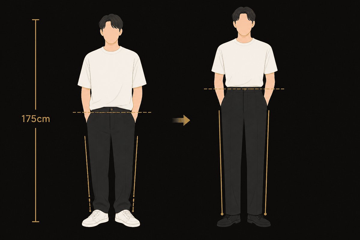 키작남 172 175 코디